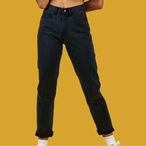 UNIF Timmy jeans size 23 slim straight leg charcoal high waist